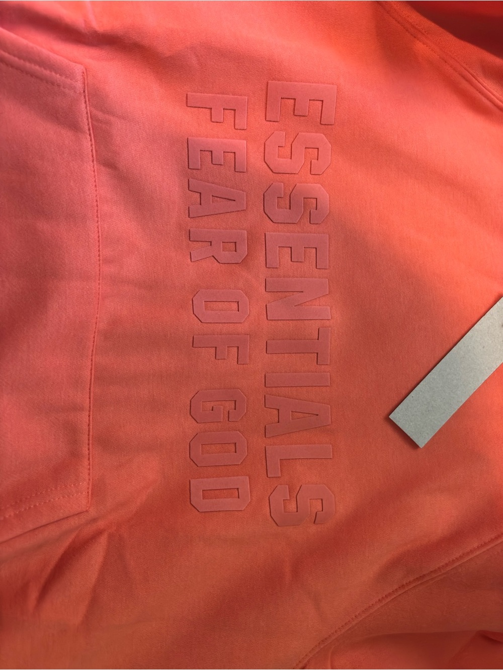 Essentials Men's Athletic Shorts in Coral Orange